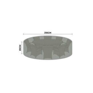 Cover For 8 Seat Round Dining Set