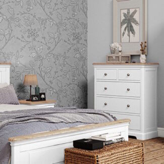Glaze Bedroom - Painted White